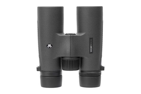 Vortex Optics Triumph HD 10x42 Binocular features a compact design with a roof prism.
